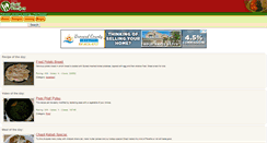 Desktop Screenshot of mobile.pakirecipes.com