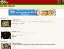 Tablet Screenshot of mobile.pakirecipes.com